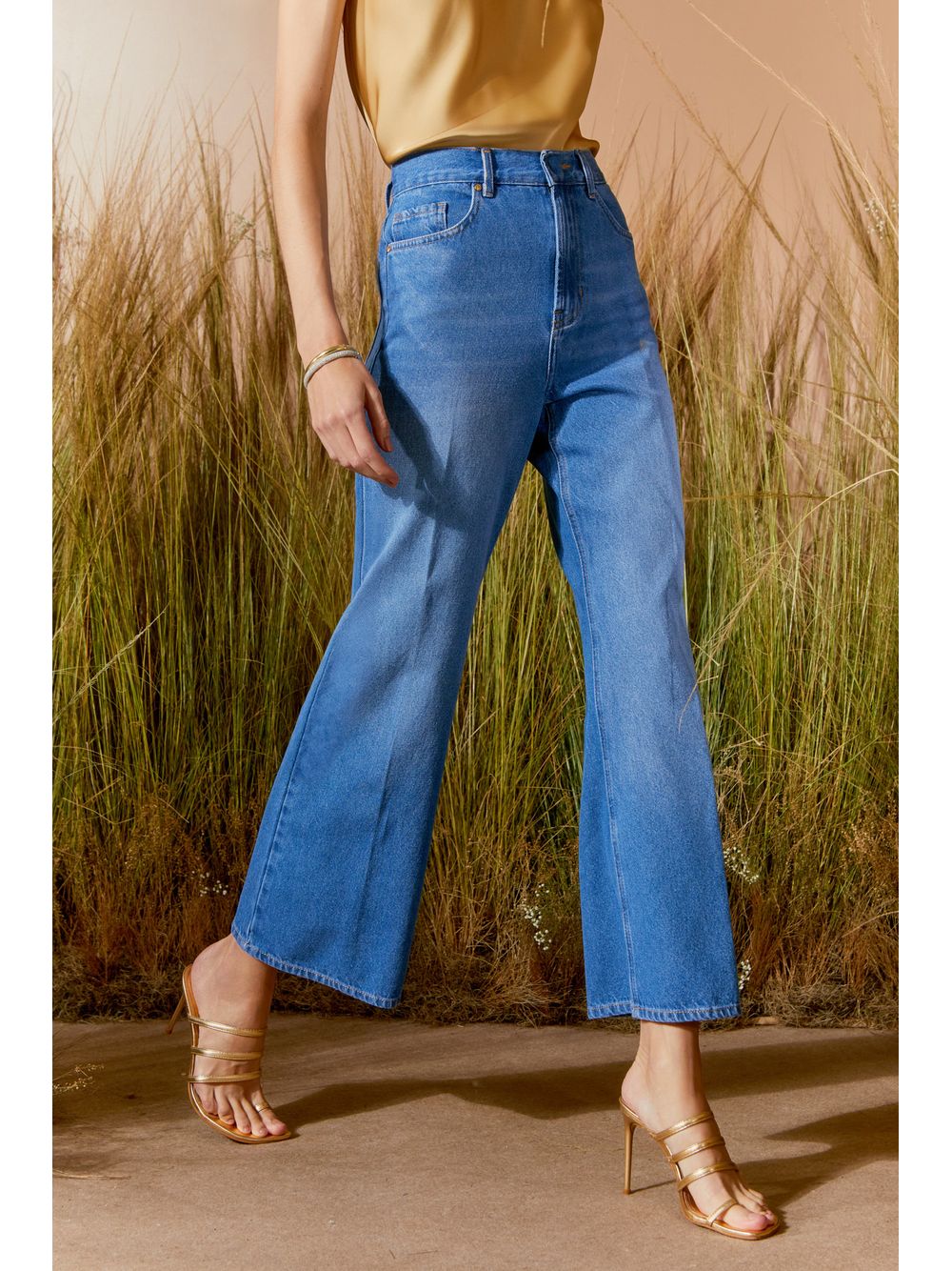Agilità — CALÇA JEANS CROPPED