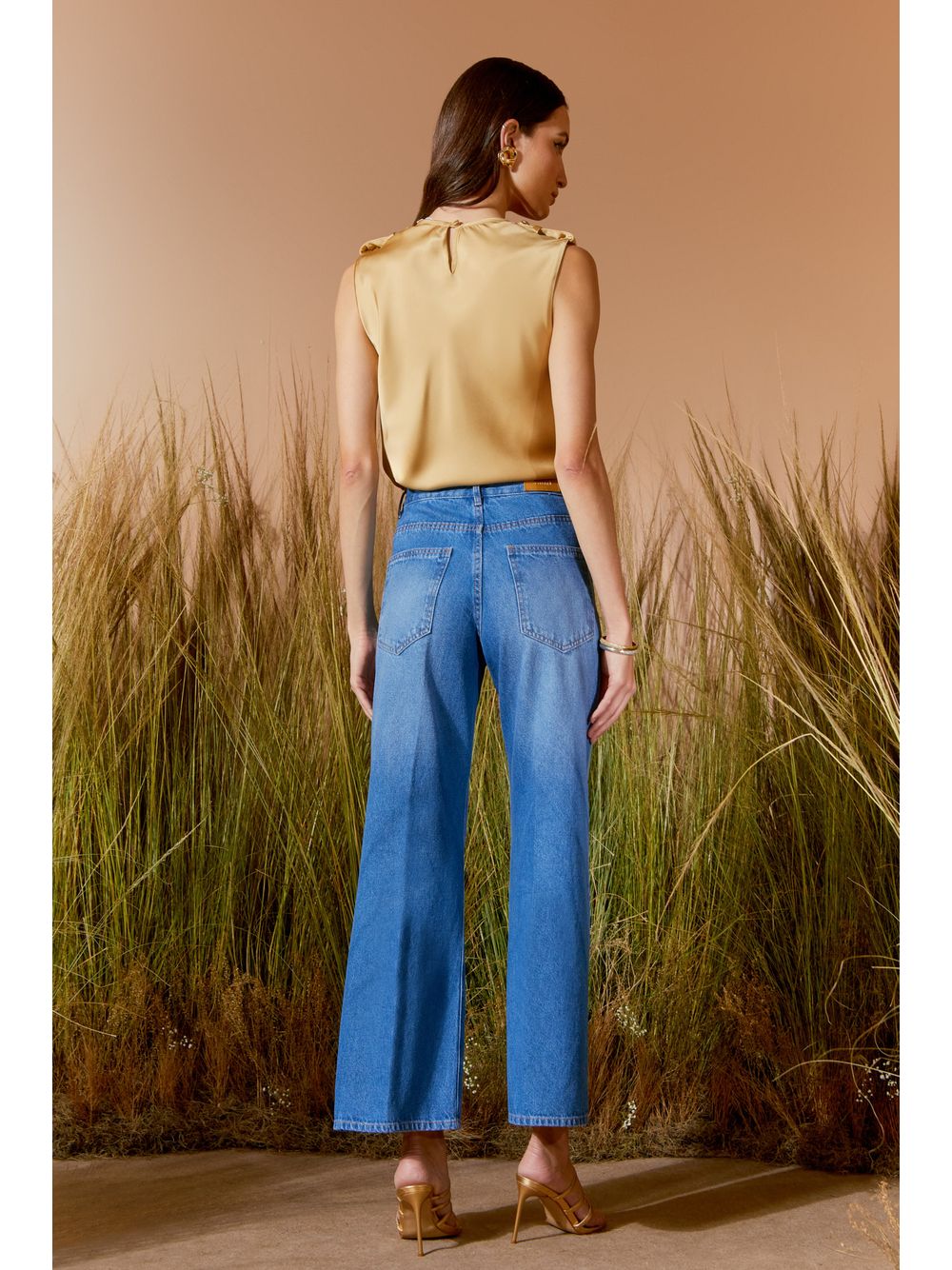 Agilità — CALÇA JEANS CROPPED