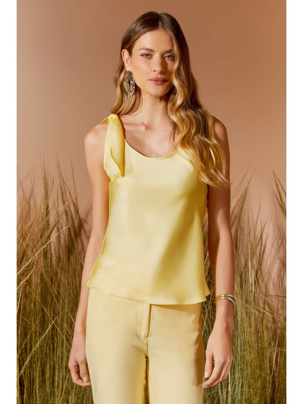 Agilità — BLUSA ALÇA AMARRAÇÃO