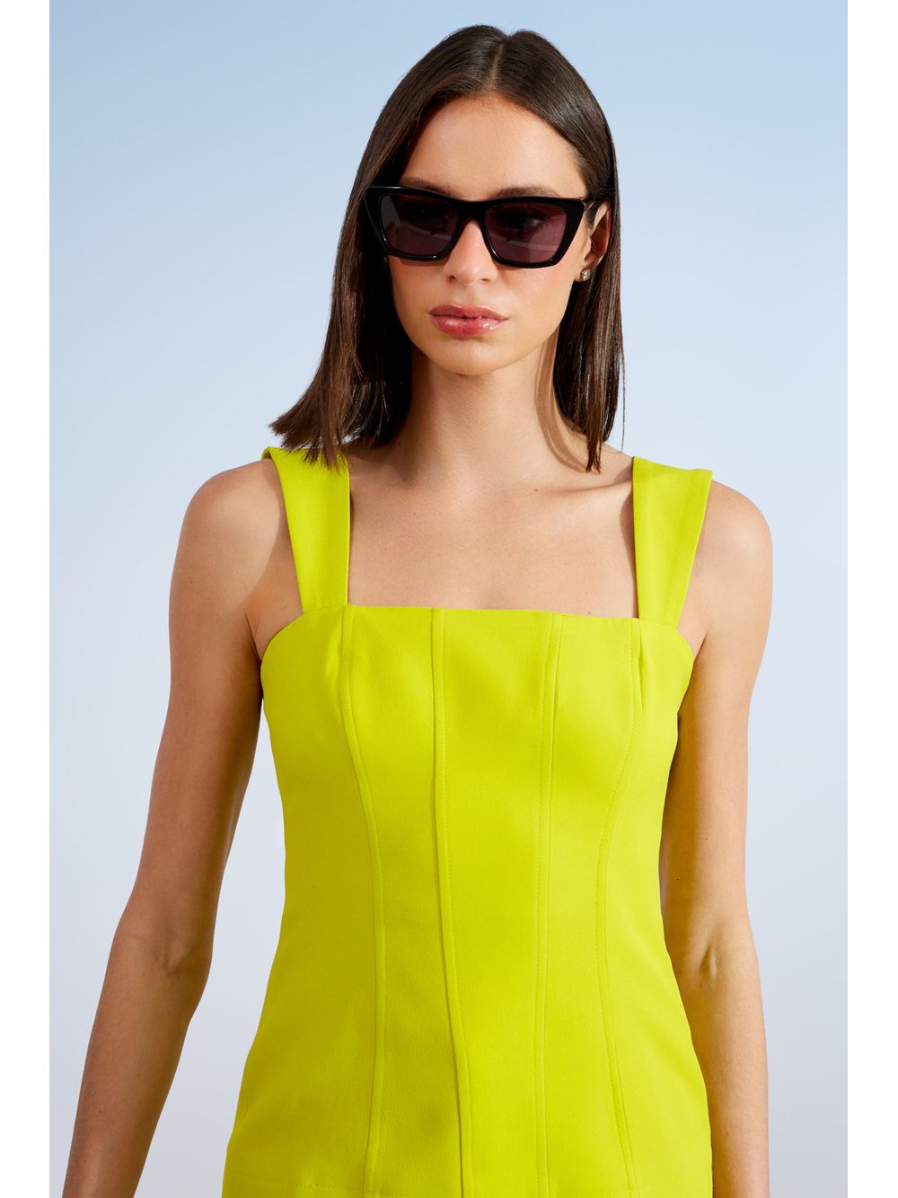 Agilità — BLUSA RECORTES LAÇOS
