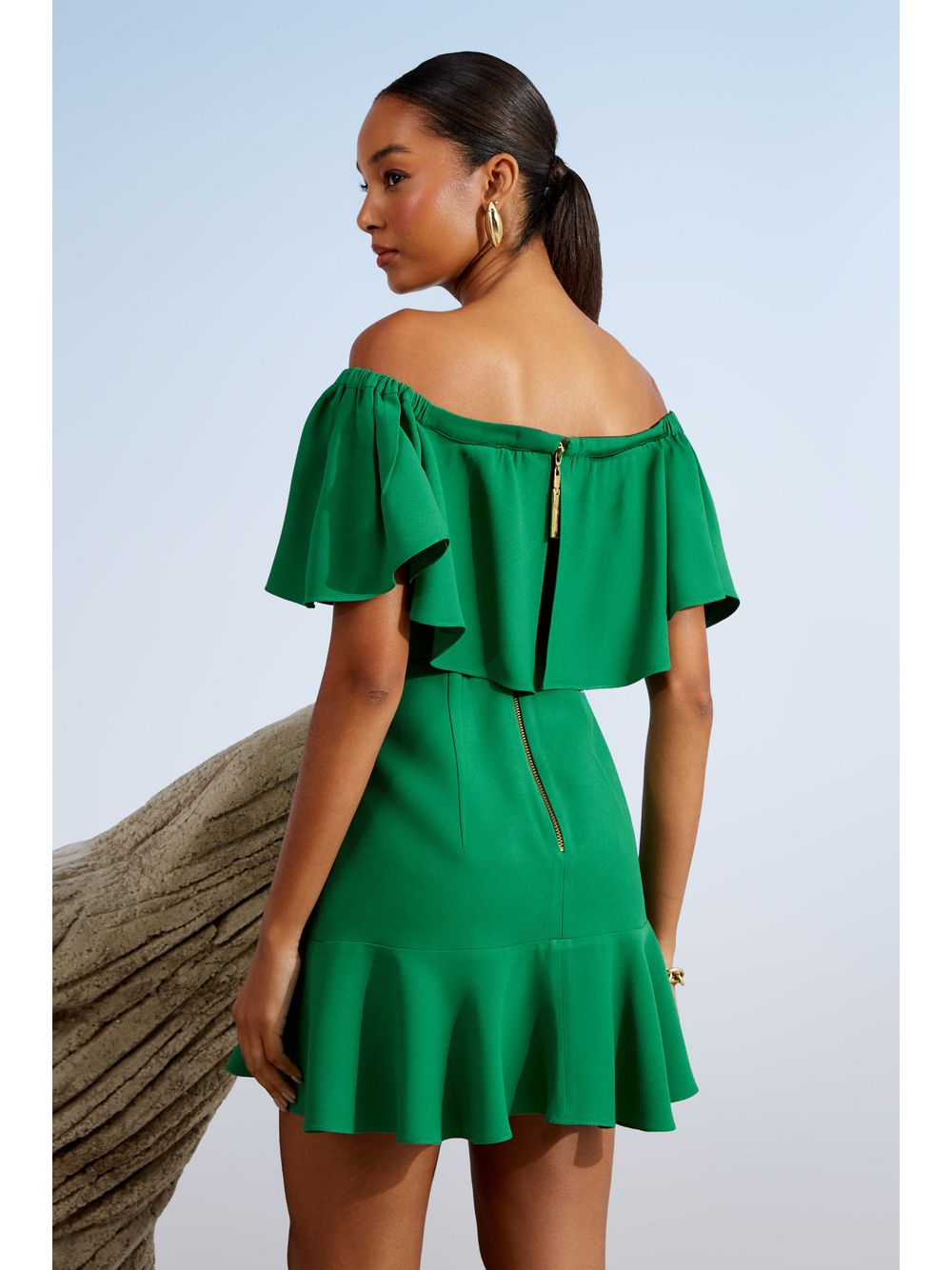Agilità — VESTIDO CURTO OMBRO A OMBRO