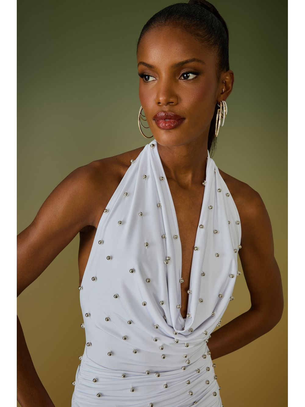 Agilità — VESTIDO CURTO ANNE BORDADO POIS