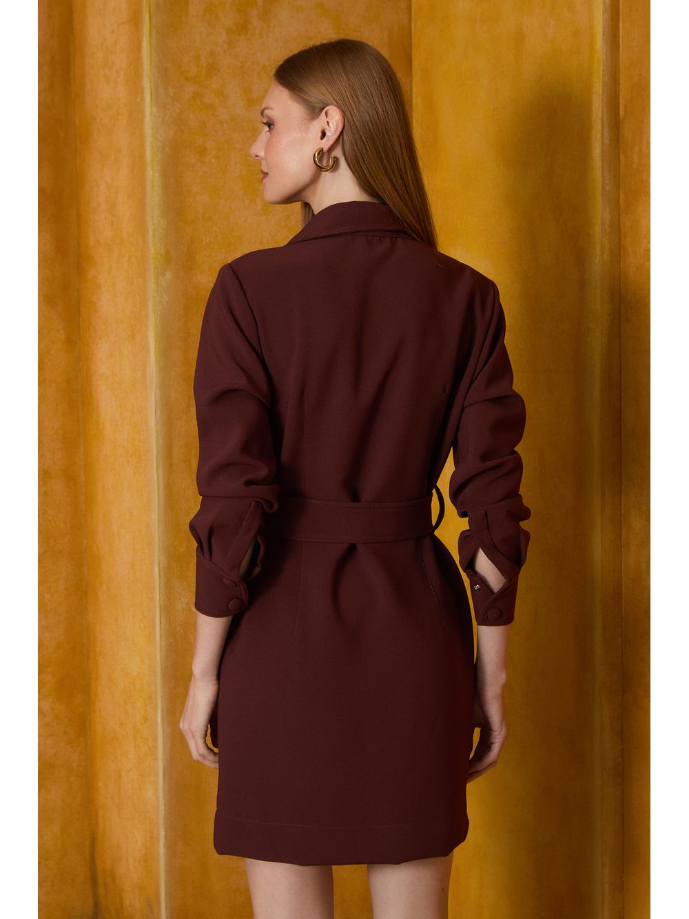 Agilità — VESTIDO CURTO CHEMISE CREPE
