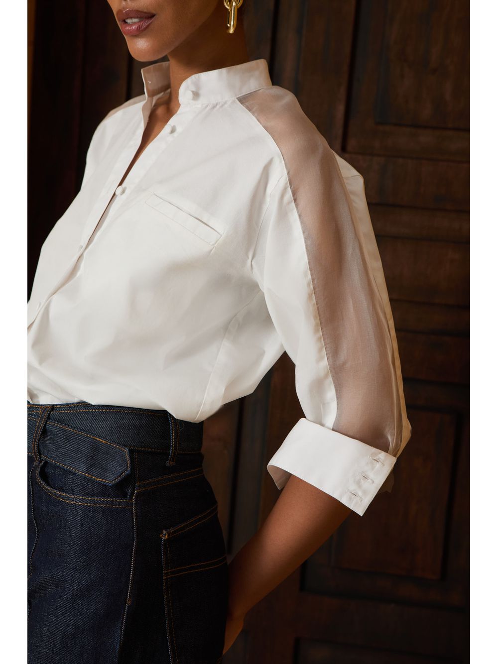 Agilità — CAMISA CLASSIC MIX DE TECIDOS