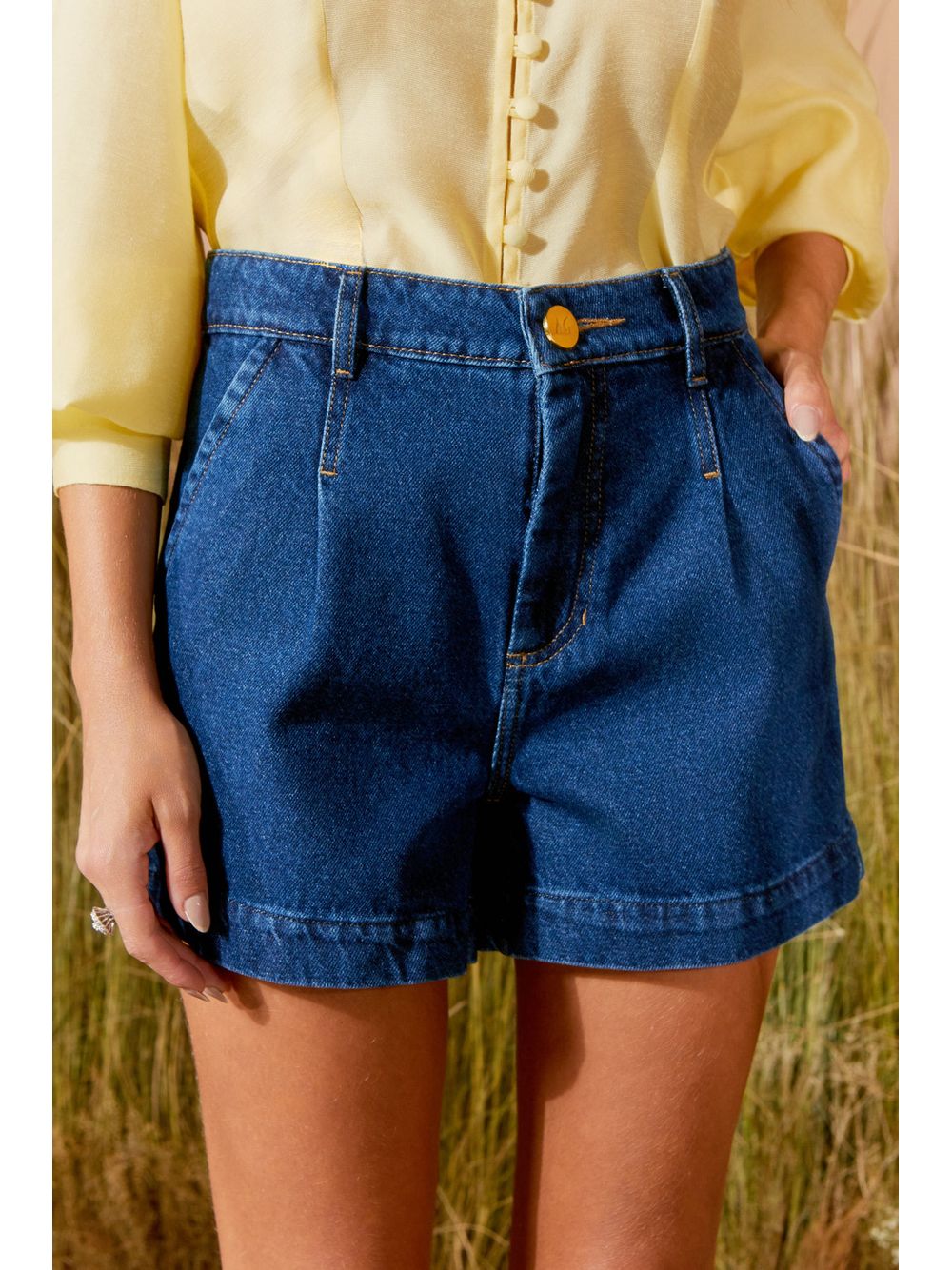 Agilità — Short Jeans Pregas