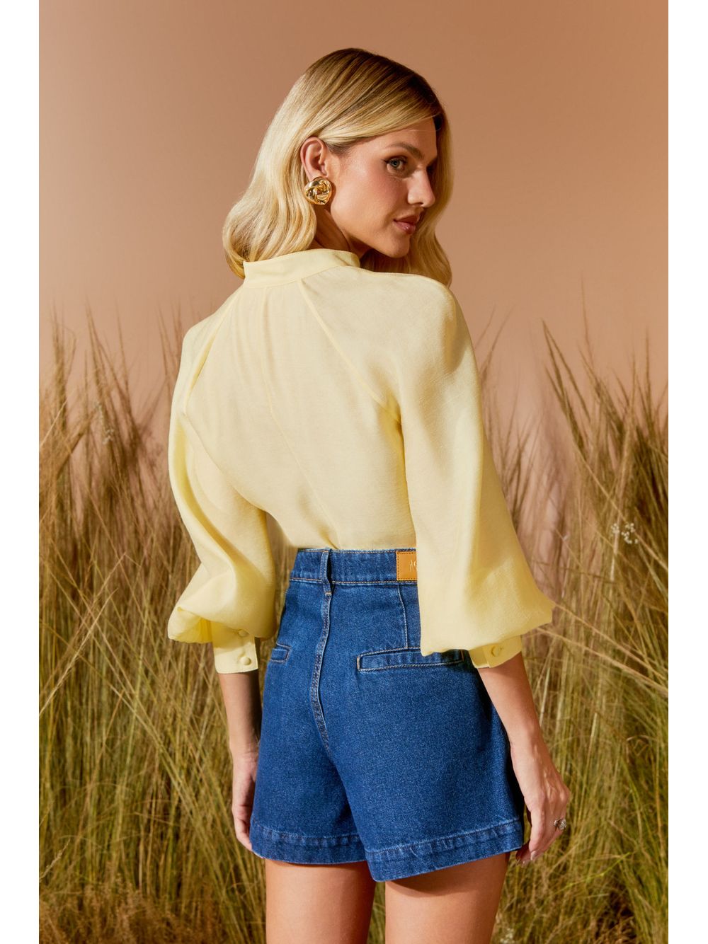Agilità — Short Jeans Pregas
