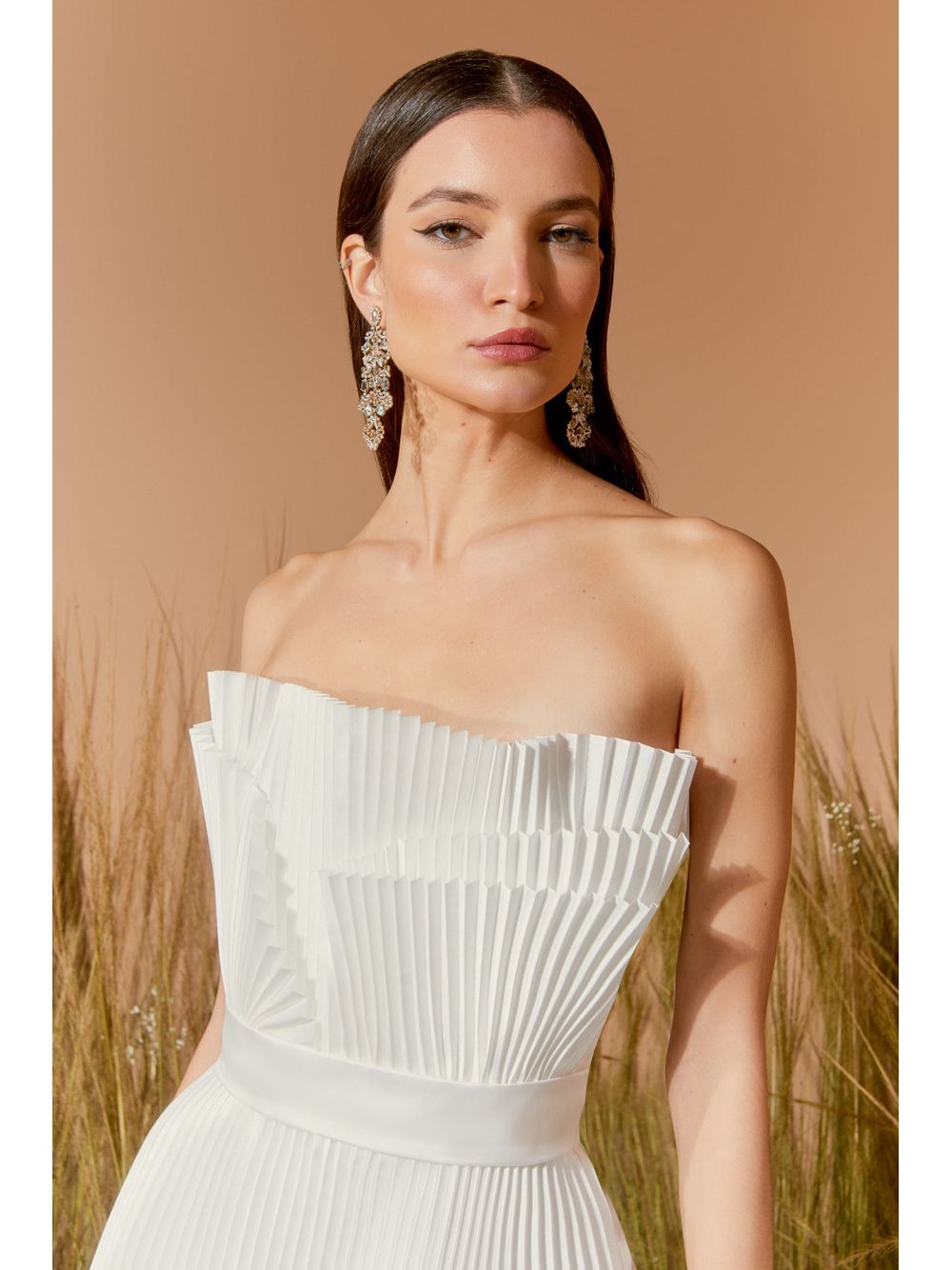 Agilità — Vestido Curto Plissado