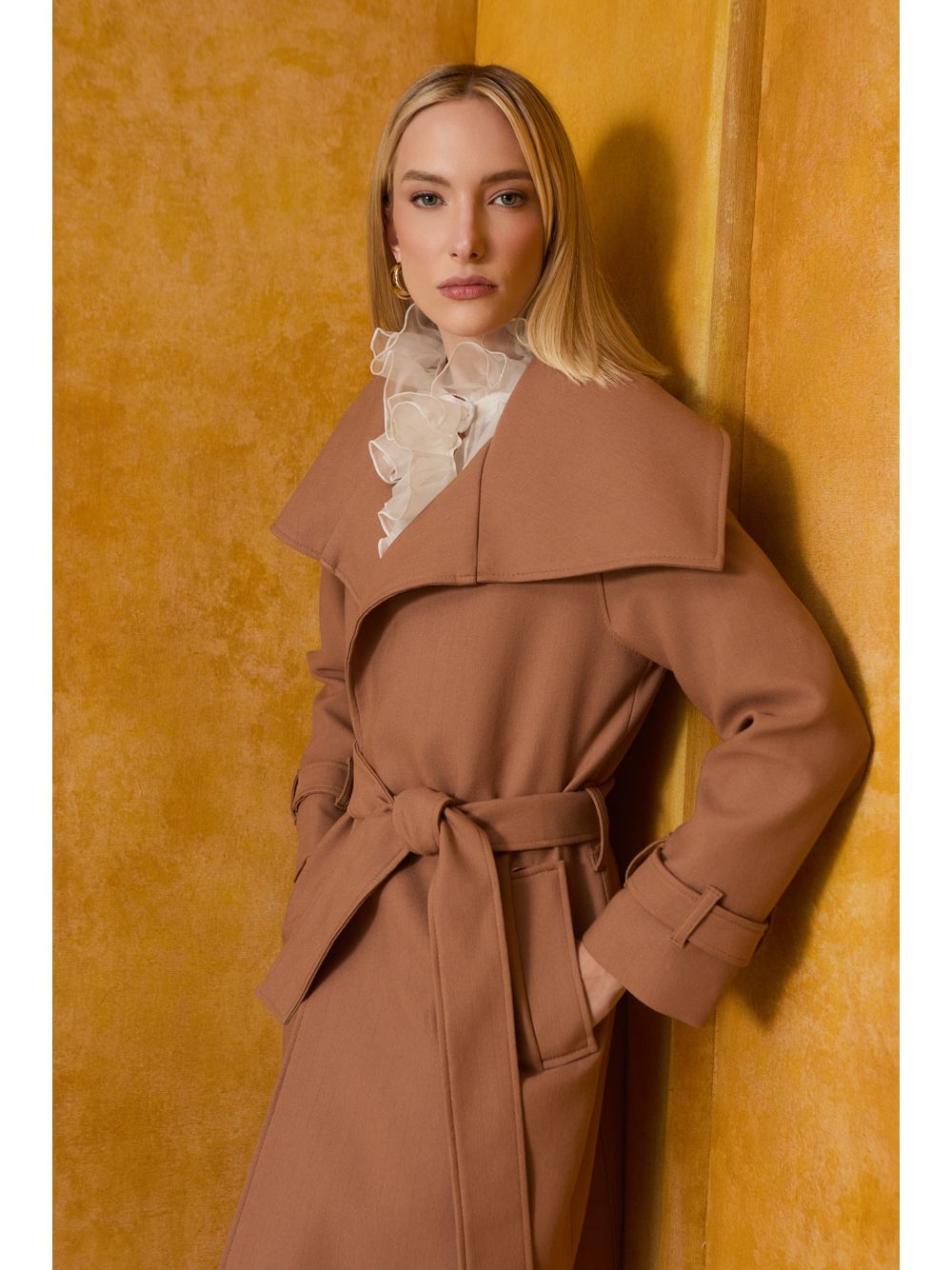 Agilità — CASACO TRENCH COAT FAIXA