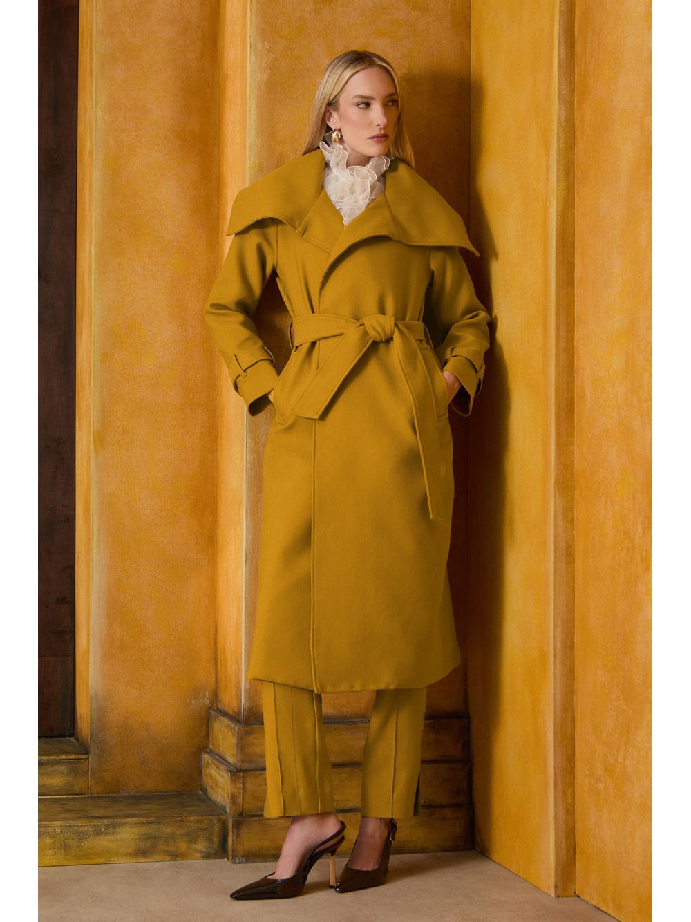 Agilità — CASACO TRENCH COAT FAIXA