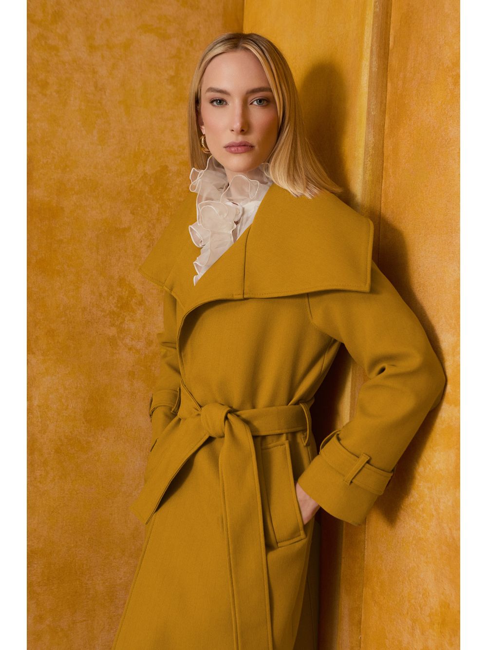 Agilità — CASACO TRENCH COAT FAIXA