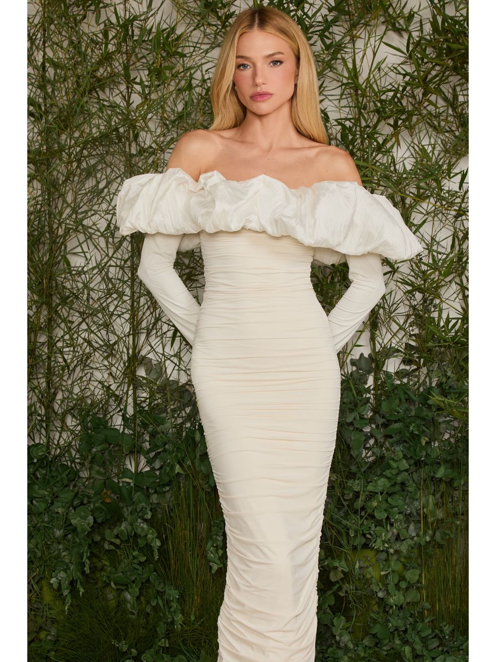Agilità — VESTIDO MIDI LUÍSA DRAPEADO