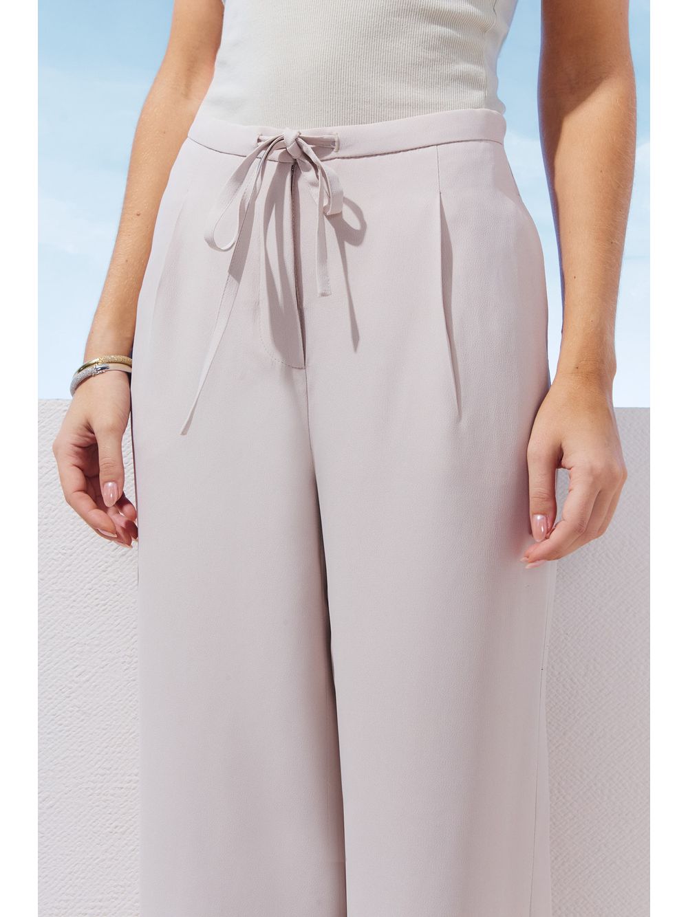 Agilità — CALÇA CREPE AMARRAÇÃO